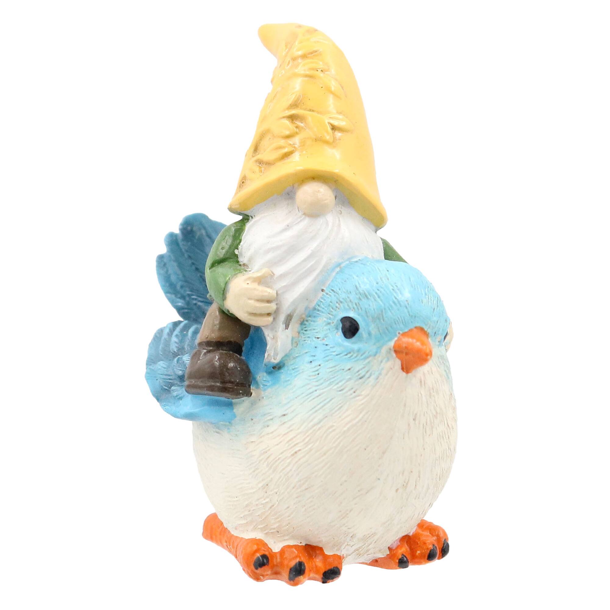 Mini Gnome Riding Bird by Ashland®